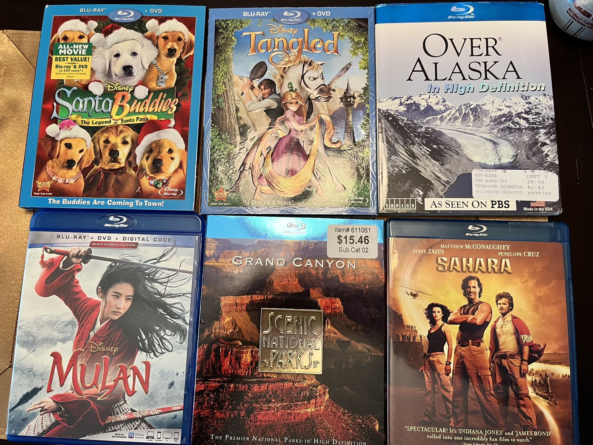 Blu Ray lot Sold As Complete