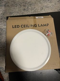 LED White Ceiling Lamp 9 Inch