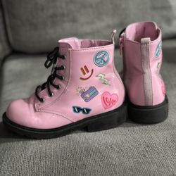 Size 11 Girl Boots Pink
