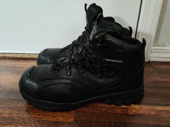 Dunham By New Balance Acadia 402 Black Steel Toe WaterProof Work Boot Hiker 10 1/2