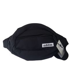 Unisex Adidas Originals Core Waist Bag/Fanny Pack Black/White