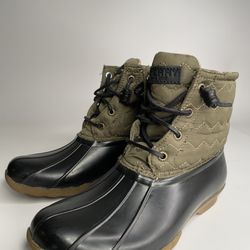 SPERRY Quilted Rain Boot SZ 7