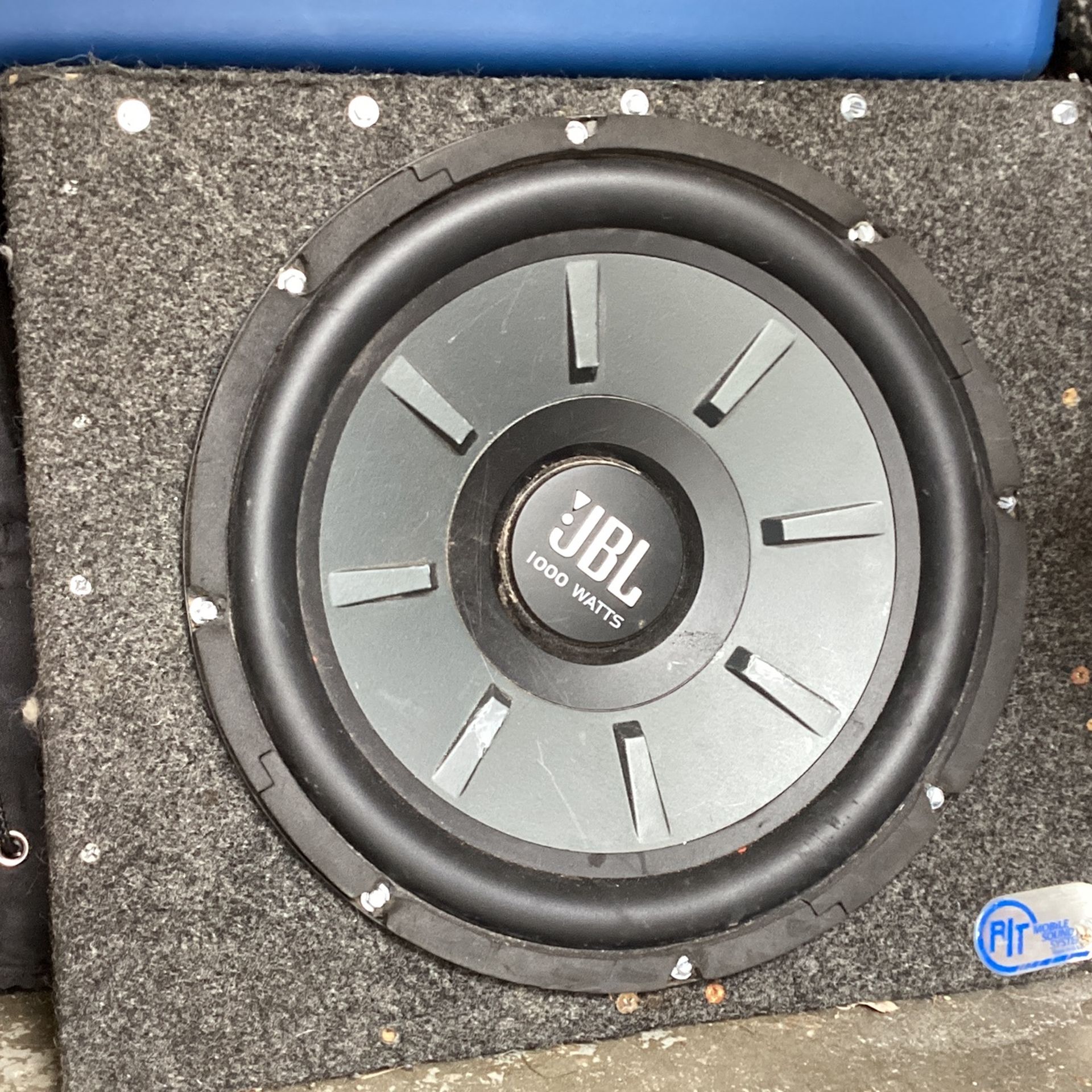 JBL 12 Inch Subwoofer 