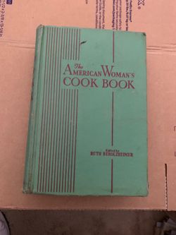 1944 Vintage American Women’s  Cook Book