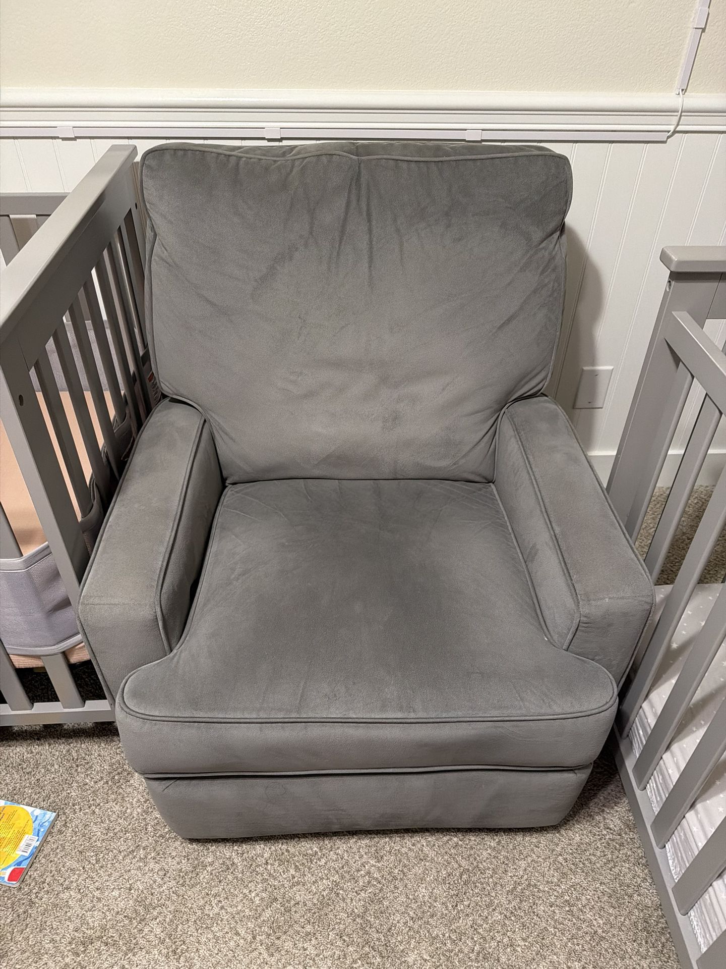 Rocker Recliner Works Great But Has Tears On Cousin As See On Photos