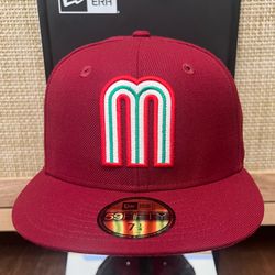 Mexico New Era Cardinal Fitted Hat