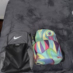 sprayground And Nike Book bag