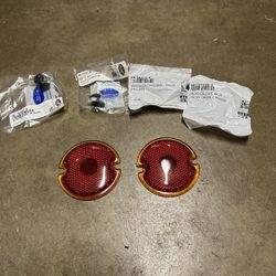 1936 Ford  Tail Light Glass Lens and dash Knobs 