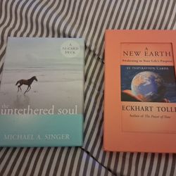 Untethered Soul + A New Earth Card Decks