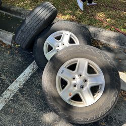 4 Wheels For Jeep Wrangler 2019