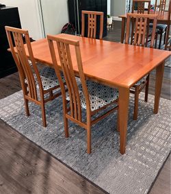 Plummers Dining Table and Chairs