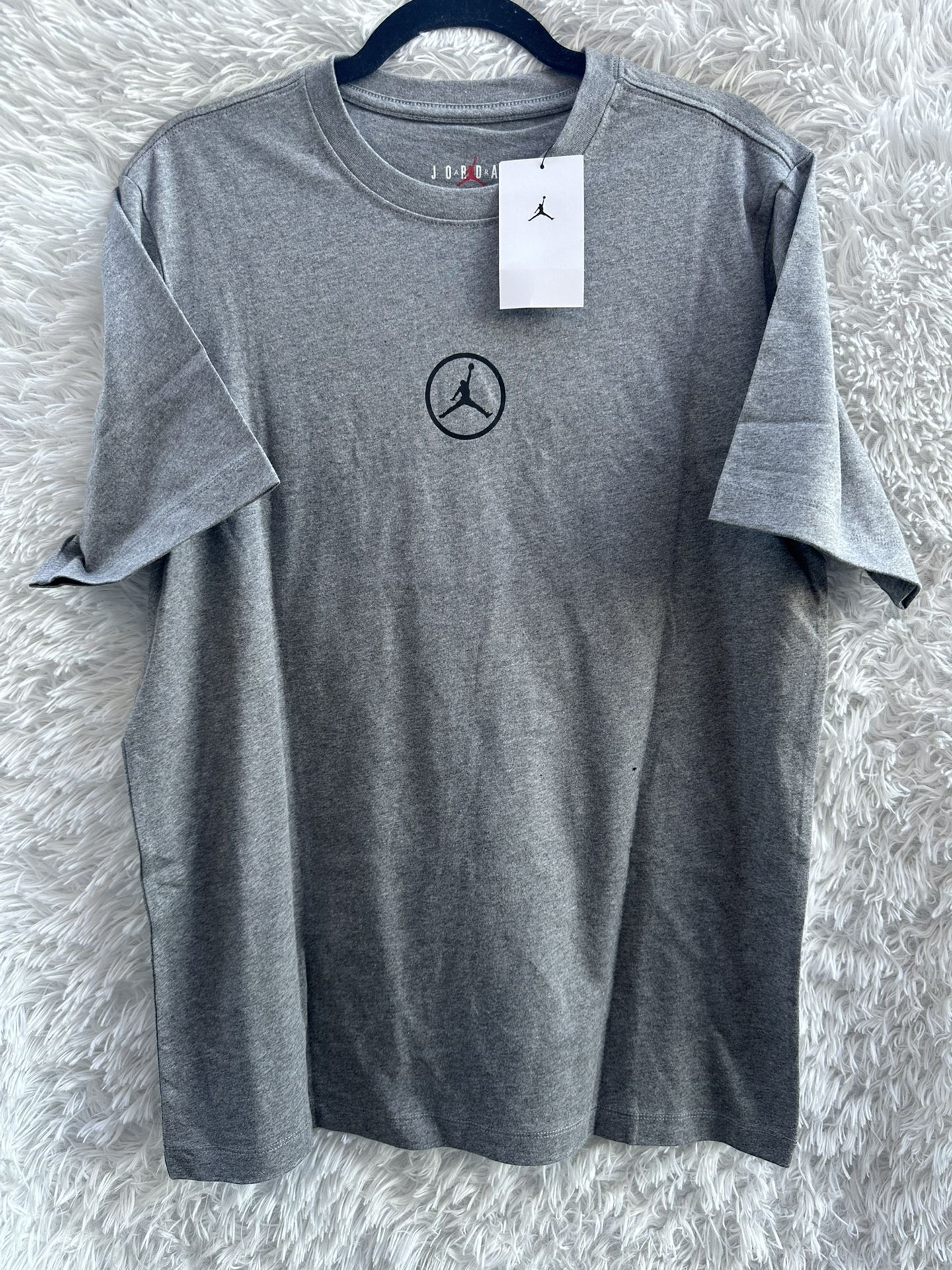 New Jordan Classic Gray Short Sleeve Tee