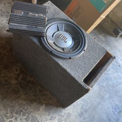 Jbl Sub And Phoenix Gold Amp
