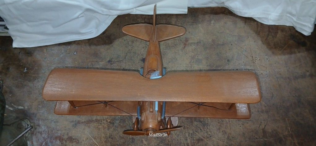 Old Wooded Plane Display