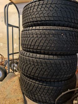 Studded snow tires