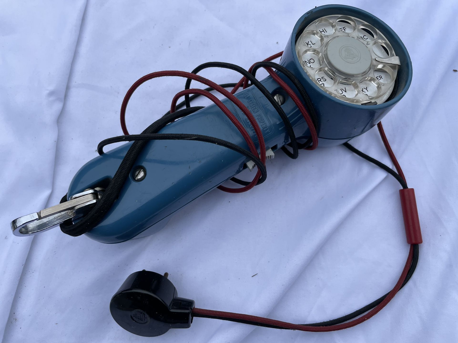 Vintage BELL SYSTEM WESTERN ELECTRIC Lineman's Rotary Line Tester Handset