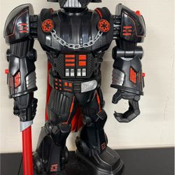 Large Star Wars Darth Vader Imaginext Electronic Action Figure with Lightsaber