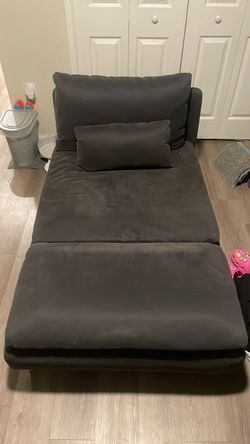 Söderhamn Chaise, Fridtuna dark grey