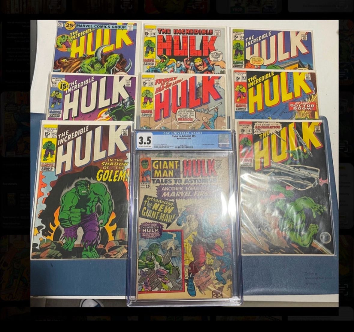 Hulk CGC Comic Lot 
