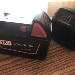 18v LI-Ion 8.4 Ah Milwaukee Replacement Battery 
