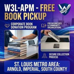 📚 FREE BOOK PICKUP – We Come to You! | W3L-APM Logistics