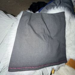 Express Mini Skirt With Beading On Bottom