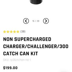 Oil Catch Can for Dodge Charger