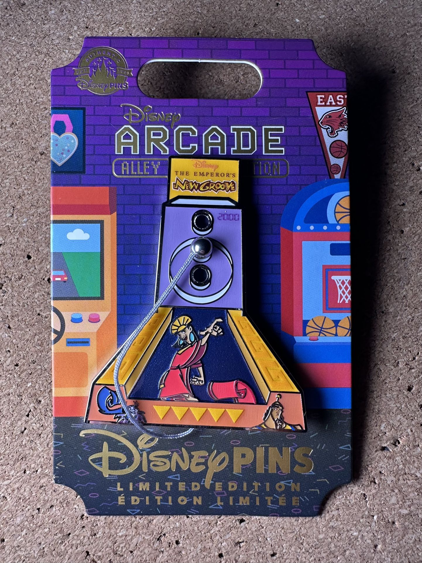 Disney Arcade Bowler Edition Emperor's New Groove Pin LE