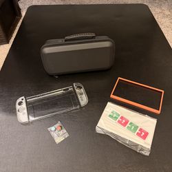 Nintendo Switch 2 Accessories bundle - carry case, screen protector, controller and body protector