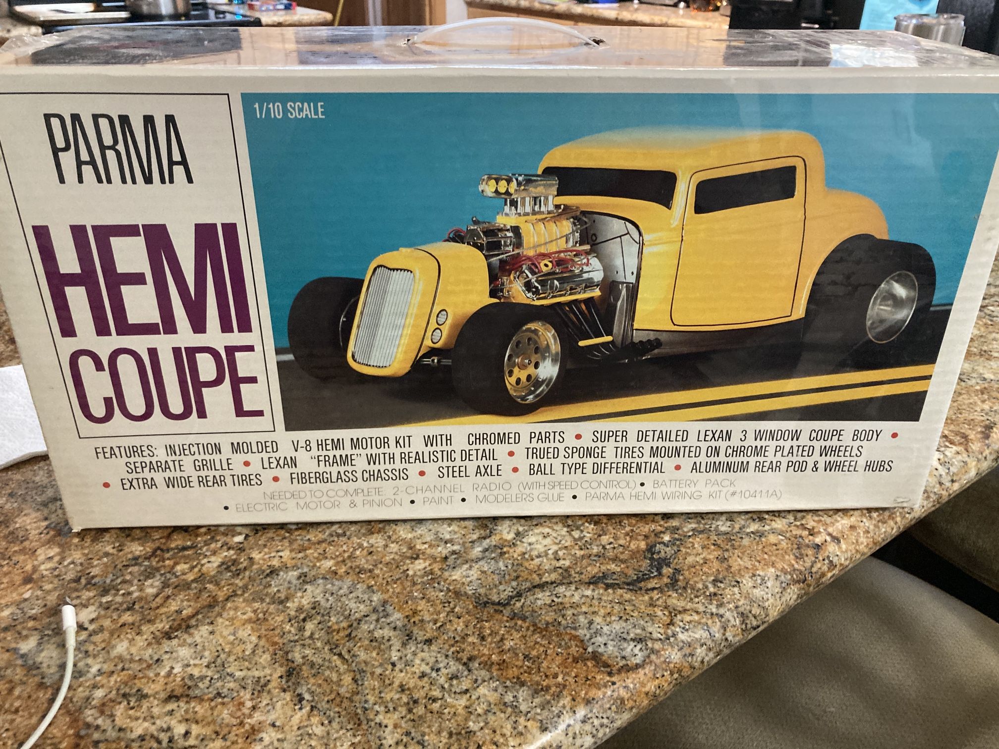 Vintage Parma Radio Control Cars Hemi Coupe And Hemi Vette Cars