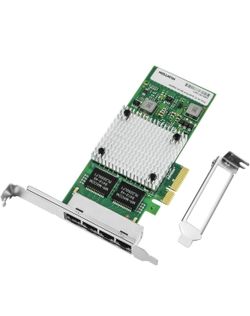 PCIe x4 Quad-Port Copper Gigabit Ethernet Network Adapter LREC9714HT