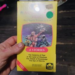 Masters Of The Universe 4 Stories Sealed A Golden Book Video 