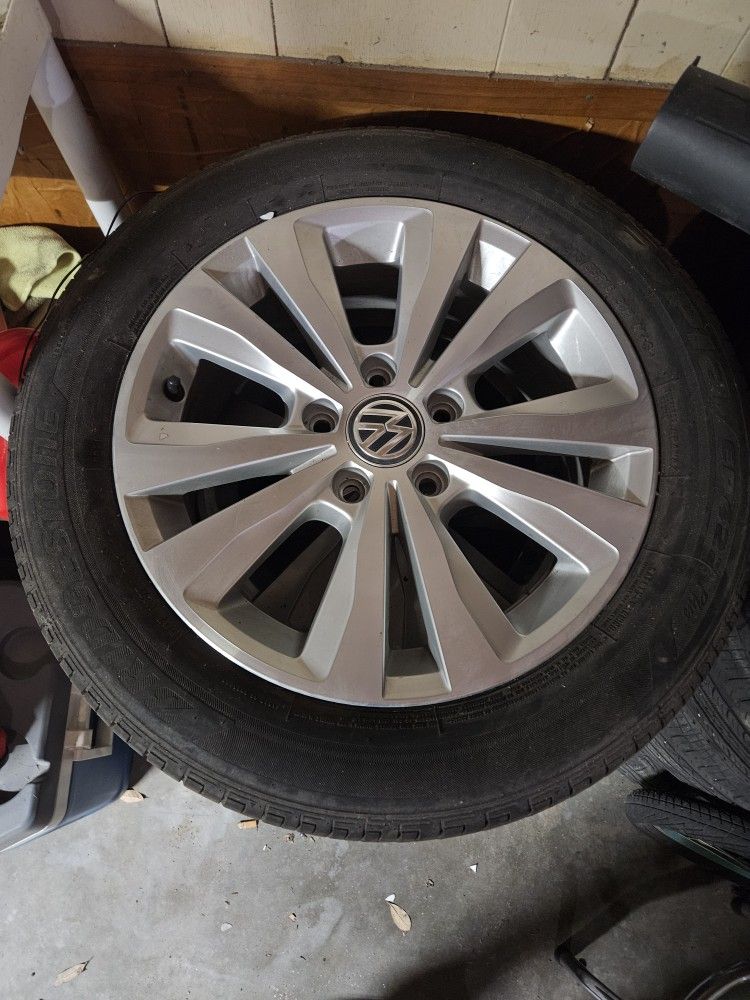 Stock VW Golf Wheels