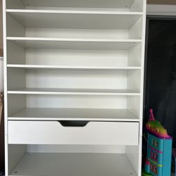 New White Bookshelf 