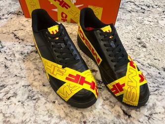 MSCHF-007 TAP3 Limited Edition Black/Yellow NEW  SHOES WITH BOX SIZE 9 US  MENS  SNEAKER