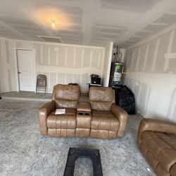 Electric Recliner Leather 