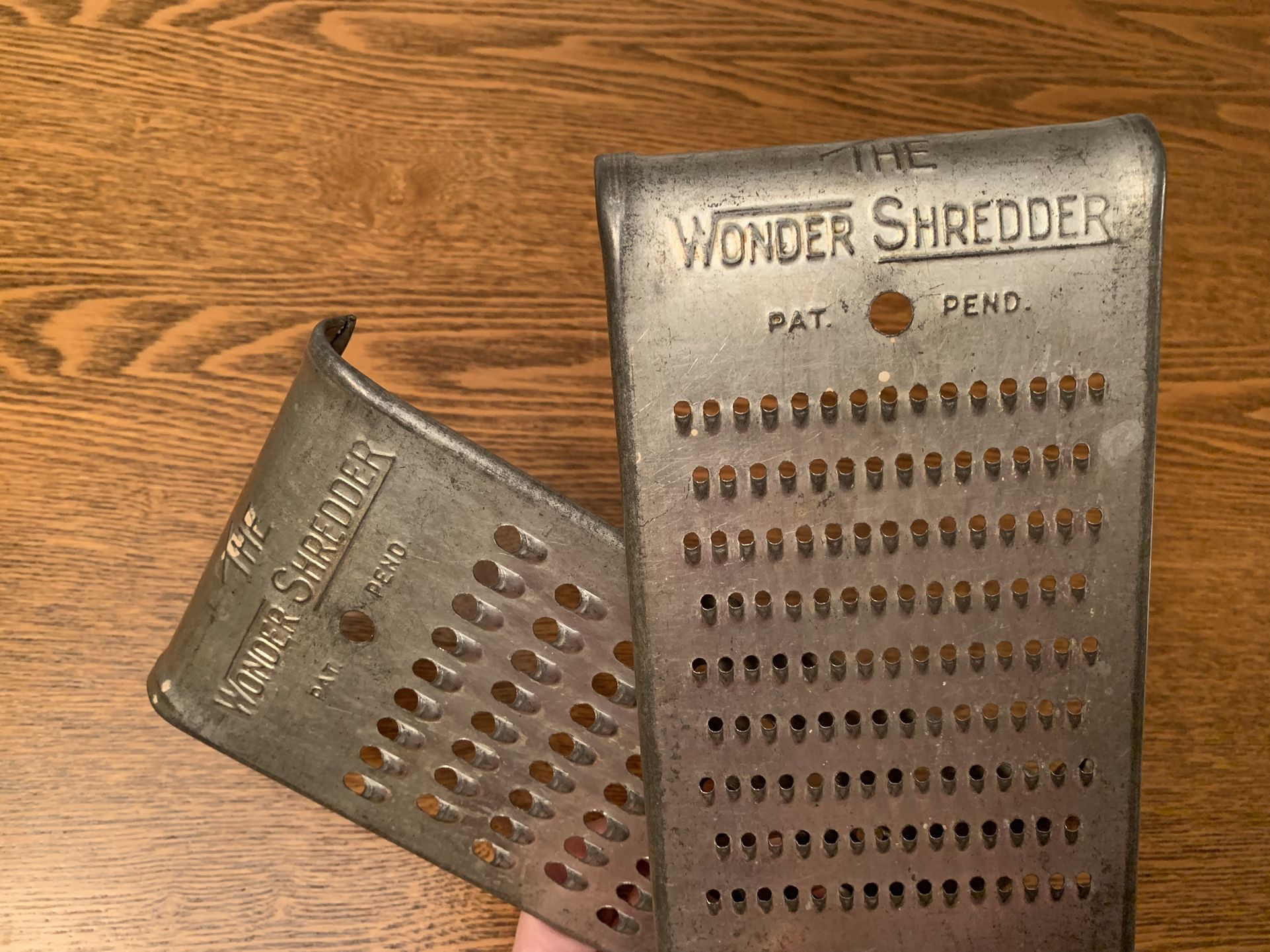 2 Antique Shredders