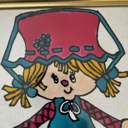 Vintage Blueberry Muffin Gel Painting