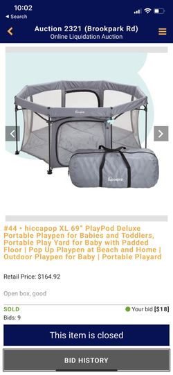 Hiccapop Portable Playpen