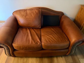 Leather couch