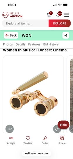 Theater glasses