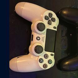 White Playstation 4 controller