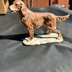 Kaiser Porcelain Irish Setter Dog Limited Edition Made in Western Germany