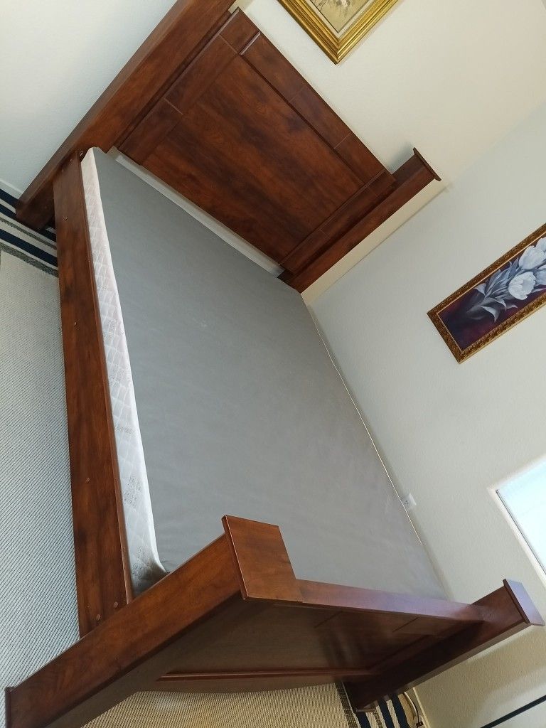 Queen Bed Frame/Box Spring