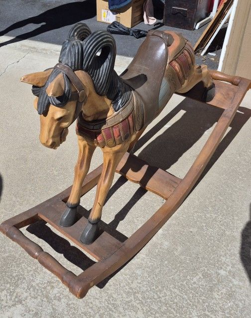 Antique Rocking Horse