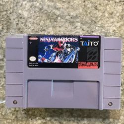 Ninja Warriors Super Nintendo 
