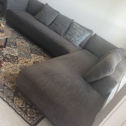 Grey Couch L Shape 