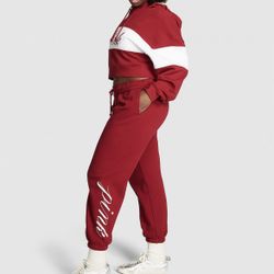 Victoria Secret Pink Sweatshirt And Sweatpants Small New 