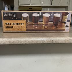Beer glass flight 