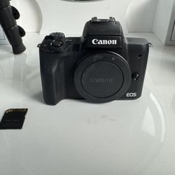 Canon EOS M50 II + Sigma 16m And EF-M Lense
